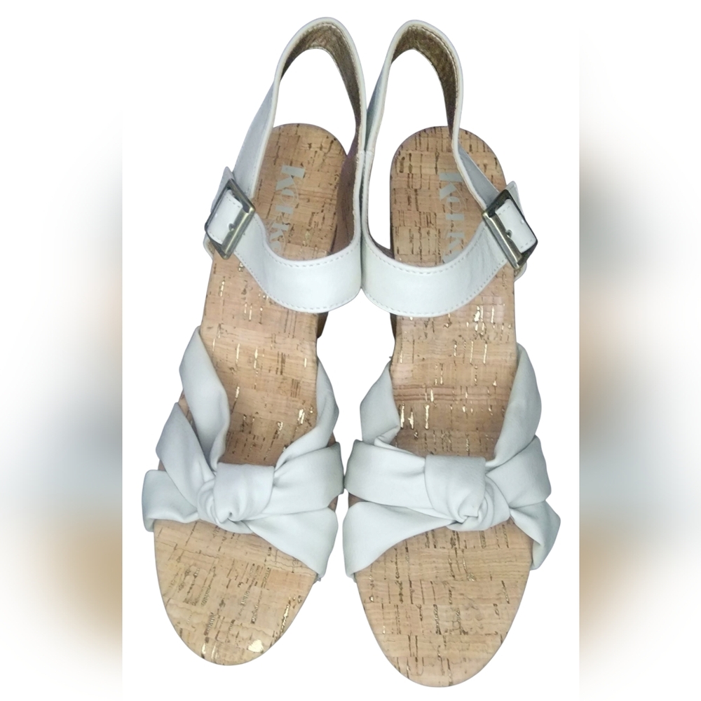 NWT Korks By Kork-Ease Dawson Platform Wedge Sandals, Womens 9 - Picture 4 of 11